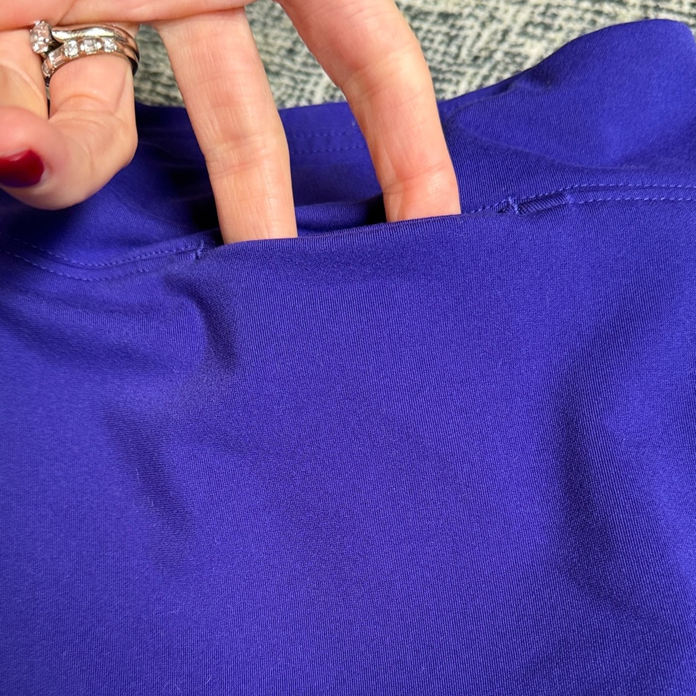 Adidas Women's Golf Skirt in Vibrant Blue - Picture 6 of 6